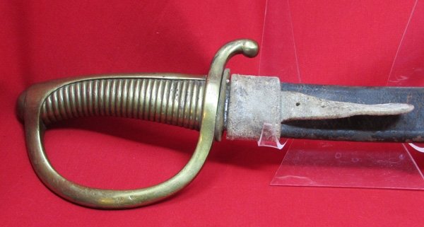  French, Early 19th Century Briquet & Scabbard, Klingenthal Mfg1816 Dated — image 3