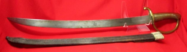  French, Early 19th Century Briquet & Scabbard, Klingenthal Mfg1816 Dated — image 8