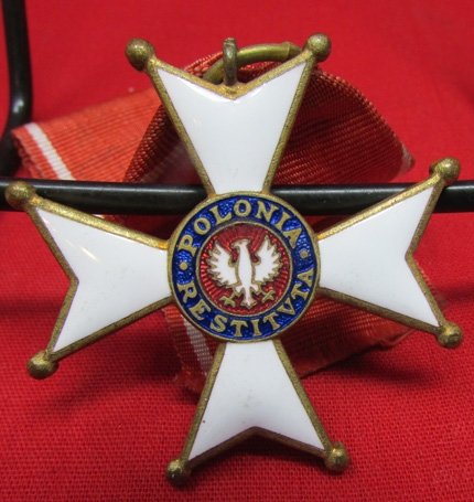  Polish WWII Restituta, Knight Class, 1944, No Crown — image 3