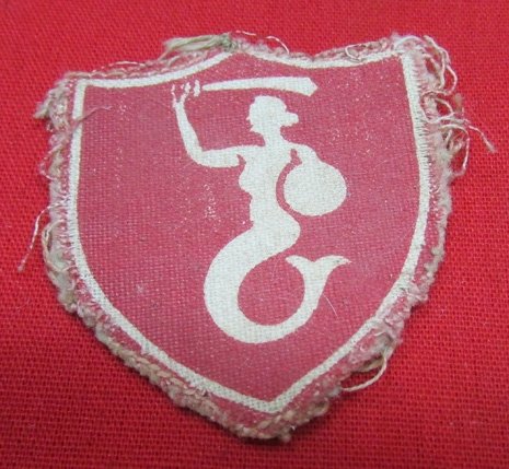  Polish WWII, II Corps Formation Badge, Italian Mfg — image 2