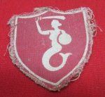 Polish WWII, II Corps Formation Badge, Italian Mfg