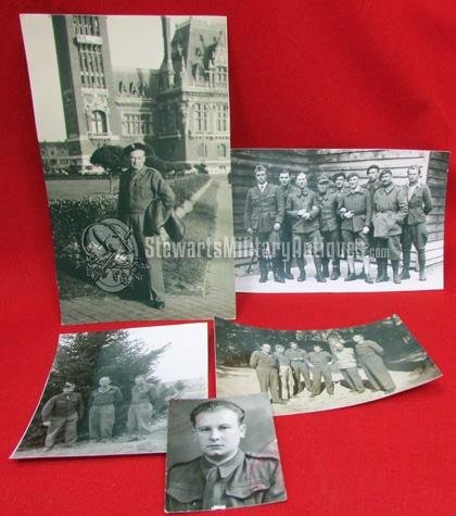  Polish WWII Lot of 5 Military Photos — image 2