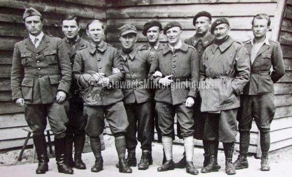  Polish WWII Lot of 5 Military Photos — image 4