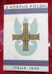 Polish WWII Award Document Monte Cassino Cross 47381