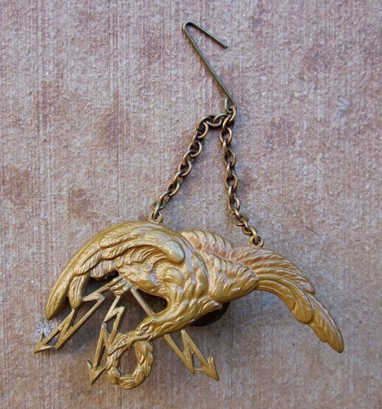  Polish WWII Air Gunner Wing, Gaunt Mfg London — image 2