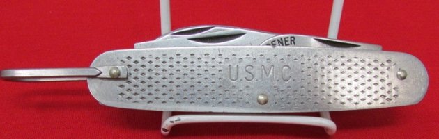  US Cold War Era, USMC Issue Pocket Knife, Camillus 1978 — image 2