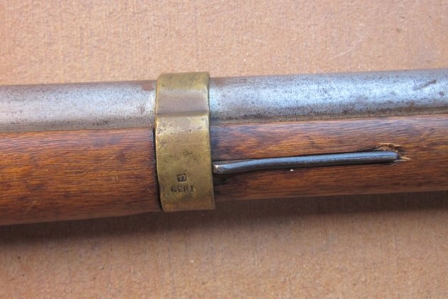  Imperial Russian, Crimean War,  M1828-44 Tula Arsenal Percussion Musket, — image 7