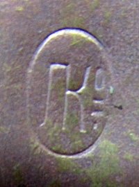  Russian WWI Brass Infantry Buckle, Field Recovered, Maker Marked — image 4