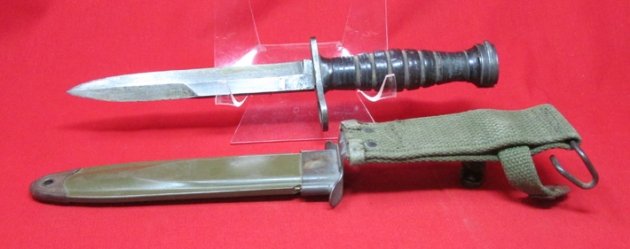  US WWII-Korean War, USM4 Carbine Bayonet, Case  Manufacture — image 5