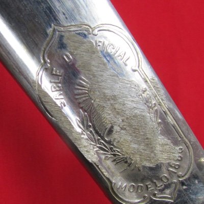  Argentine Cavalry Sword, German Mfg, Weyersburg — image 7