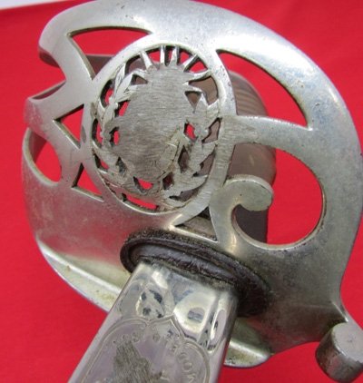  Argentine Cavalry Sword, German Mfg, Weyersburg — image 8