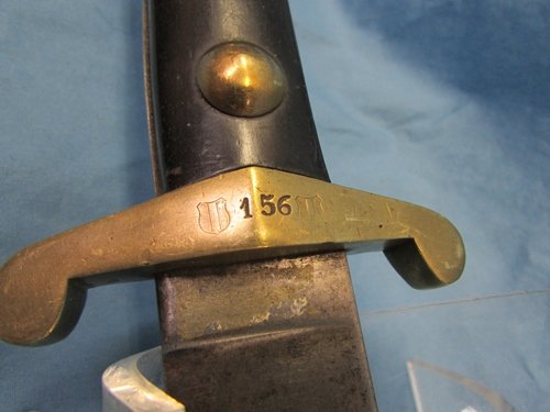  Swiss M1852 Rifleman's Knife, A.Brast, AAARAU — image 4