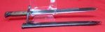 Italian WWII M91 Carcano Bayonet, Fluted Steel Scabbard