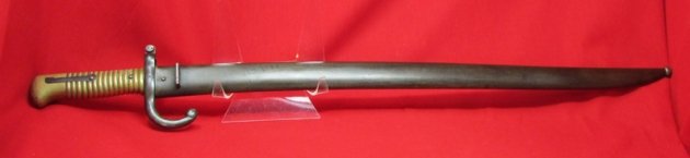  French M1866 Chassepot Bayonet, Christofle Mfg. Siege of Paris, 1870-71 — image 2