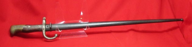  French M1874 Gras Bayonet, 1878, Matching — image 2