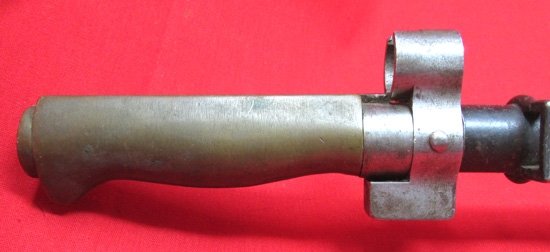  French WWI M1886 Lebel Bayonet & Scabbard, Matching — image 3