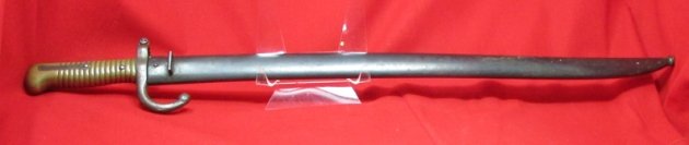  French M1866 Chassepot Bayonet,  Matching, 1872 — image 2