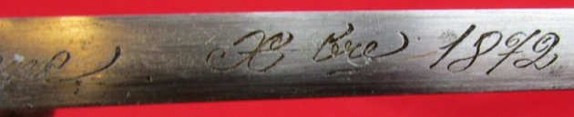  French M1866 Chassepot Bayonet,  Matching, 1872 — image 7