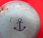 Japanese WWII Enameled Steel Navy Bowl