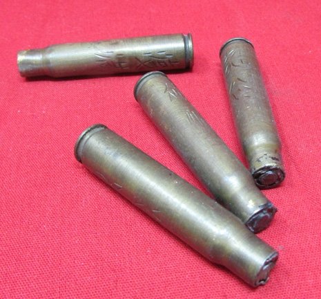  Japanese Capture Enemy Rifle Shell Casings, Chopstick Handles — image 2