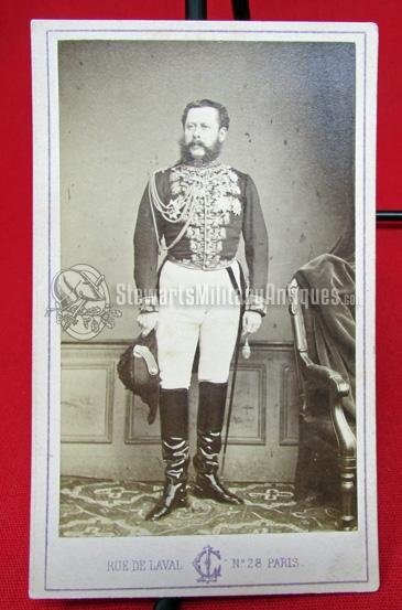  French 2nd Empire CDV, Marquis de Caux, Husband to Opera Diva, Adelina Patti — image 2