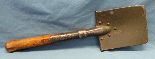  Russian WWI Entrenching Tool, 1915 Dated, Finnish Reissue — image 2