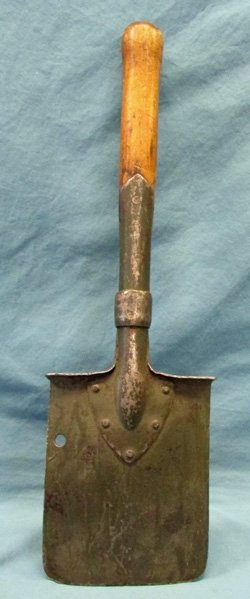  Russian WWI Entrenching Tool, 1915 Dated, Finnish Reissue — image 5
