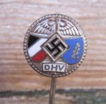 German Organizational Stickpin DHV, Enameled