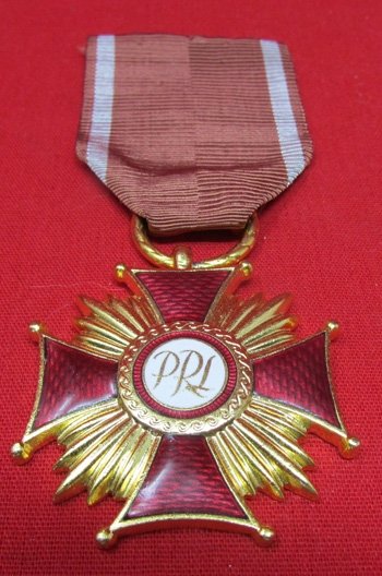  Poland, Cold War Era, Gold Cross of Merit — image 2