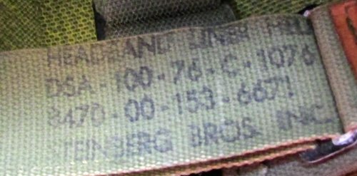  US Grenada Era, Army Airborne Helmet & Liner — image 2