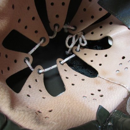  German Cold War, DDR, Polish Wz.63 Paratrooper Helmet — image 3