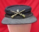 US Indian Wars Era, Army Enlisted M1872 Forage Cap, Infantry