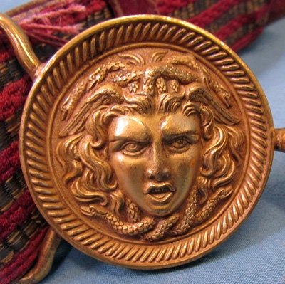  French 2nd Empire Officers Sword Belt & Lionhead Buckles — image 4