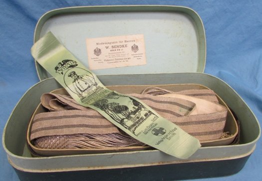  German Pre WWI Prussian Medical Officers Cased Sash & Belt — image 2