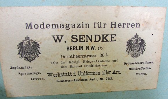  German Pre WWI Prussian Medical Officers Cased Sash & Belt — image 3