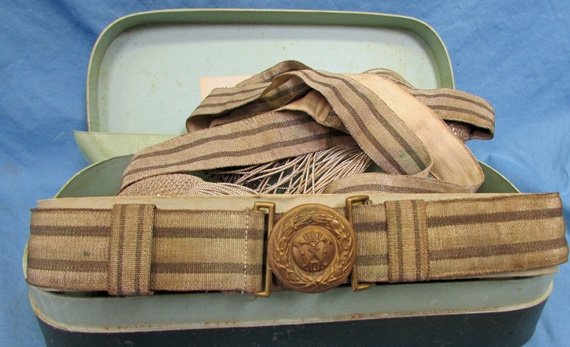  German Pre WWI Prussian Medical Officers Cased Sash & Belt — image 7