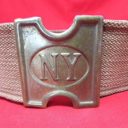  US SAW Era, New York NG Woven Ammunition Belt — image 3