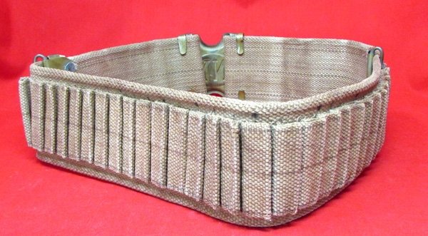  US SAW Era, New York NG Woven Ammunition Belt — image 4