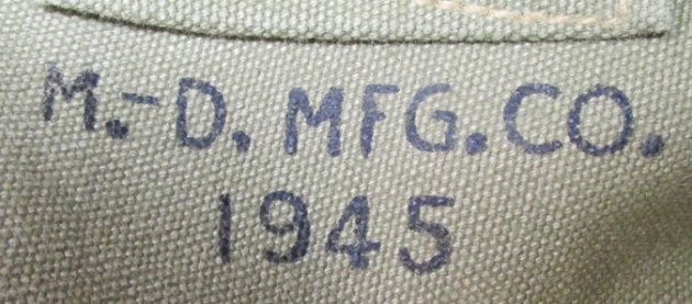  US WWII M1 Carbine Transport Case, Light OD, M-D Mfg. 1945 — image 6