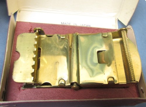  US Cold War Era, WWII Sub, USS Seawolf, Crew Souvenir Buckle and Original Box — image 5