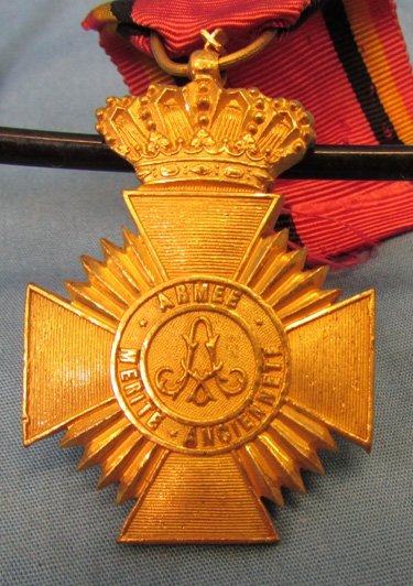  Belgian WWI Bravery & Distinguished Service Medal, Enlisted — image 3