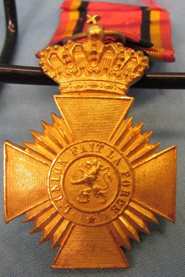  Belgian WWI Bravery & Distinguished Service Medal, Enlisted — image 4