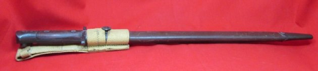  Australian WWII Pattern 1907 Bayonet SLAZ 43 with Frog — image 2