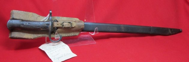  Japanese WWII Type 30 Bayonet & Frog, Kokura Mfg — image 2
