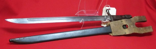  Japanese WWII Type 30 Bayonet & Frog, Kokura Mfg — image 6
