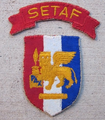  US Post WWII SETAF, Southern European Task Force SSI — image 2
