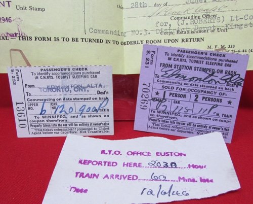  Canada WWI Soldiers Active Service Pay Book Set — image 8