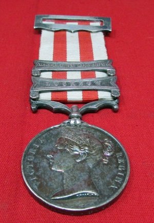  British, India Mutiny Medal, Lucknow Clasps, 1st Batn, 5th Fusilier — image 2