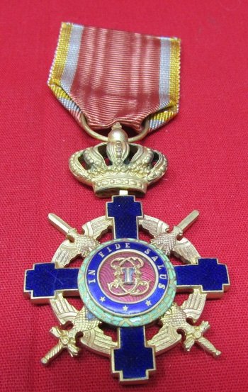  Romania WWI-WWII, Order of the Star, Knight Class, Military Division 1932-38 — image 2