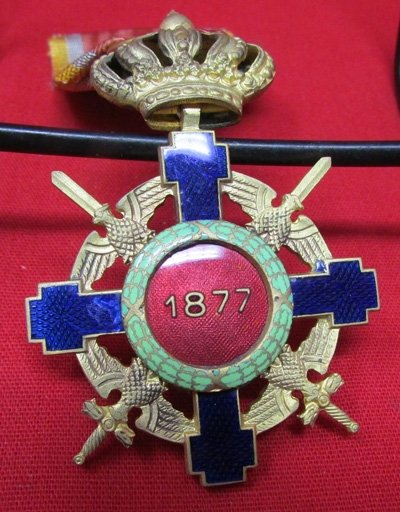  Romania WWI-WWII, Order of the Star, Knight Class, Military Division 1932-38 — image 4